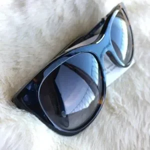 Balmain | Accessories | Nib Balmain Blue Tortoise 56mm  display picture 2